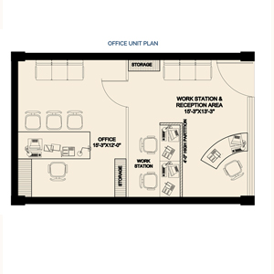 Office Unit Plan